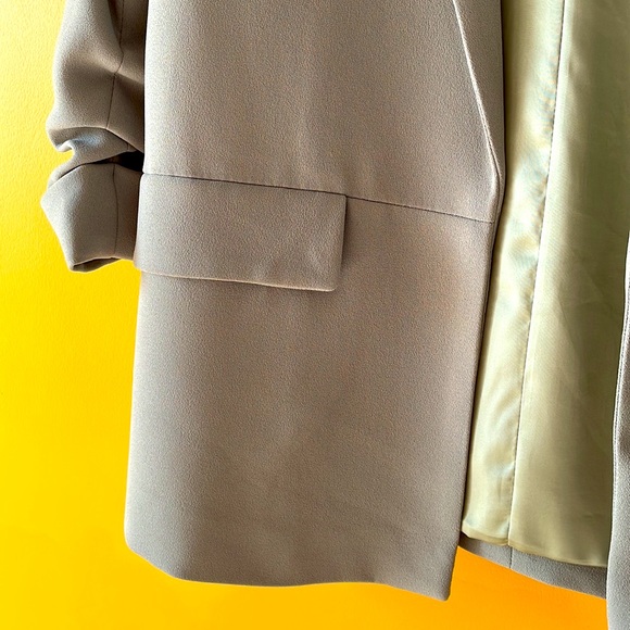 MANGO crepe flowy suit jacket (available as set) - Picture 2 of 8